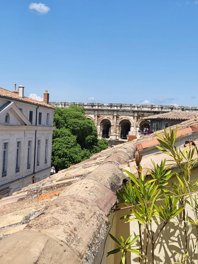 La Dolce Vita Nimoise Terrasse 100 M Des Arenes 님 외부 사진